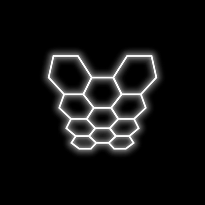 HEX11 sans contour / Éclairage hexagonale